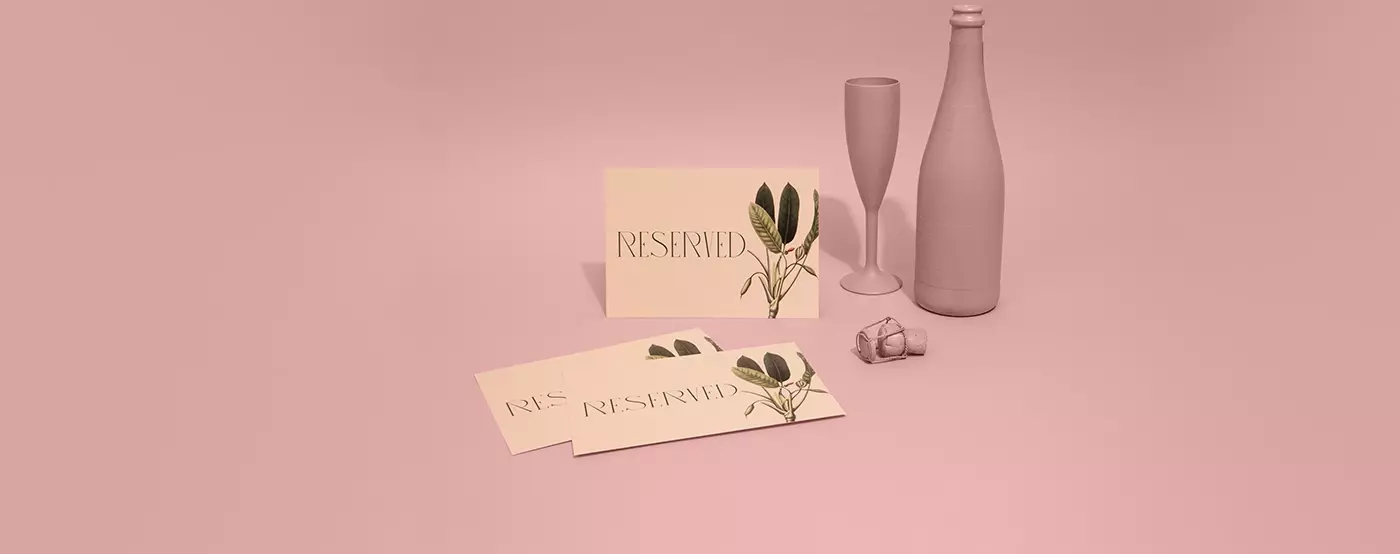 Wedding Reserved Signs