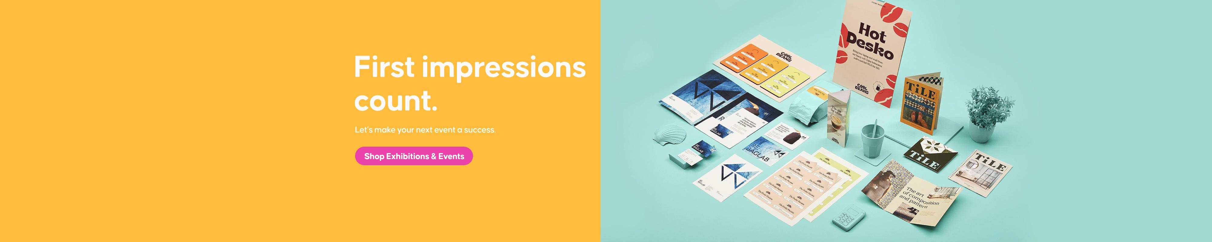 Desktop Homepage Slider | Exhibitions & Events | September 2023