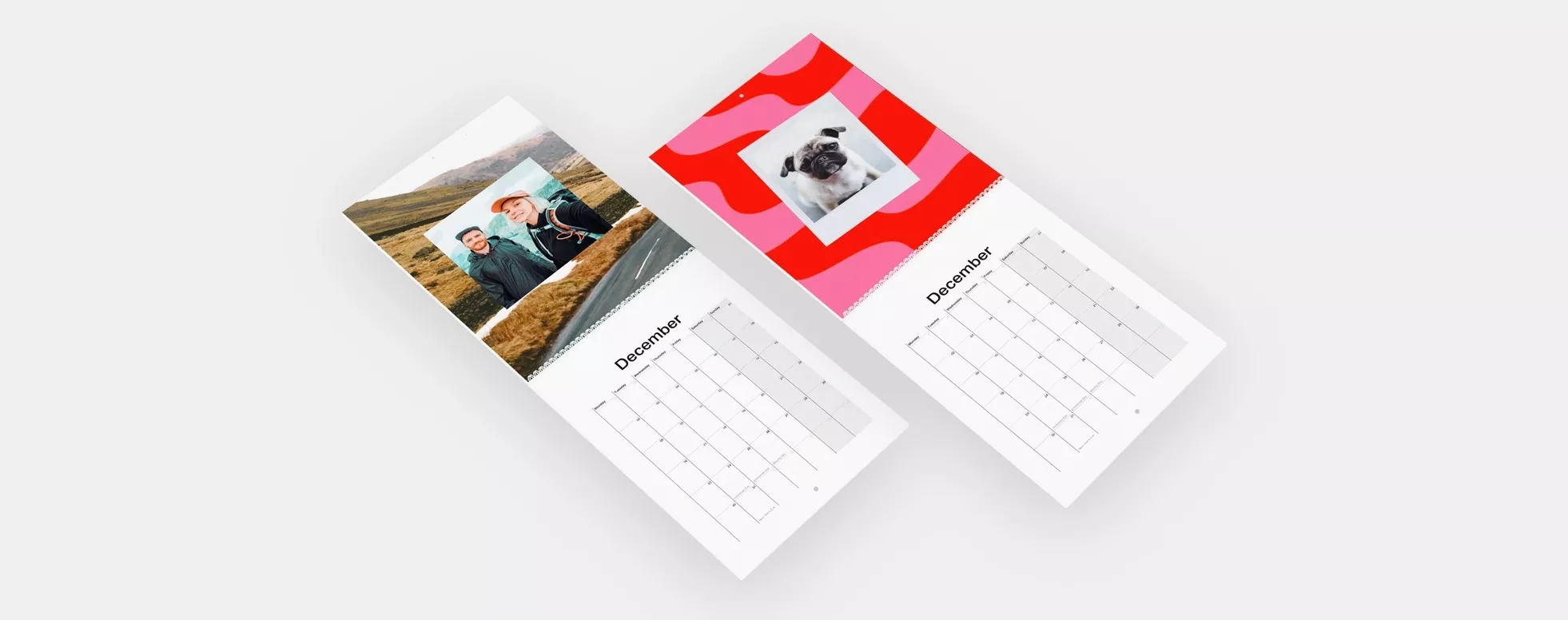A4 Double Page Photo Calendars
