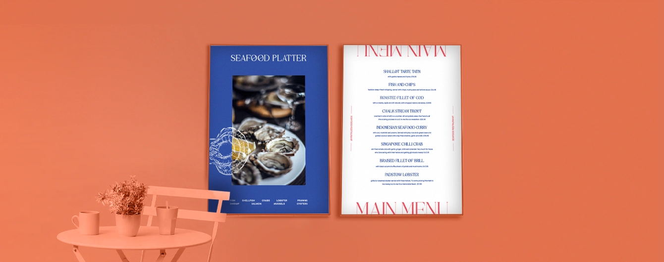 Menu Posters