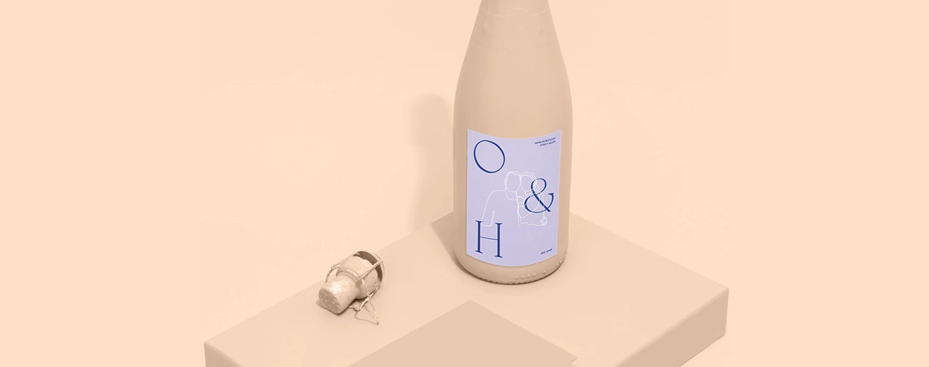 Wedding Bottle Labels