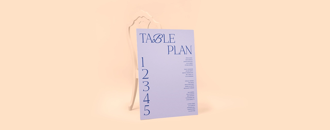Wedding Table Plans