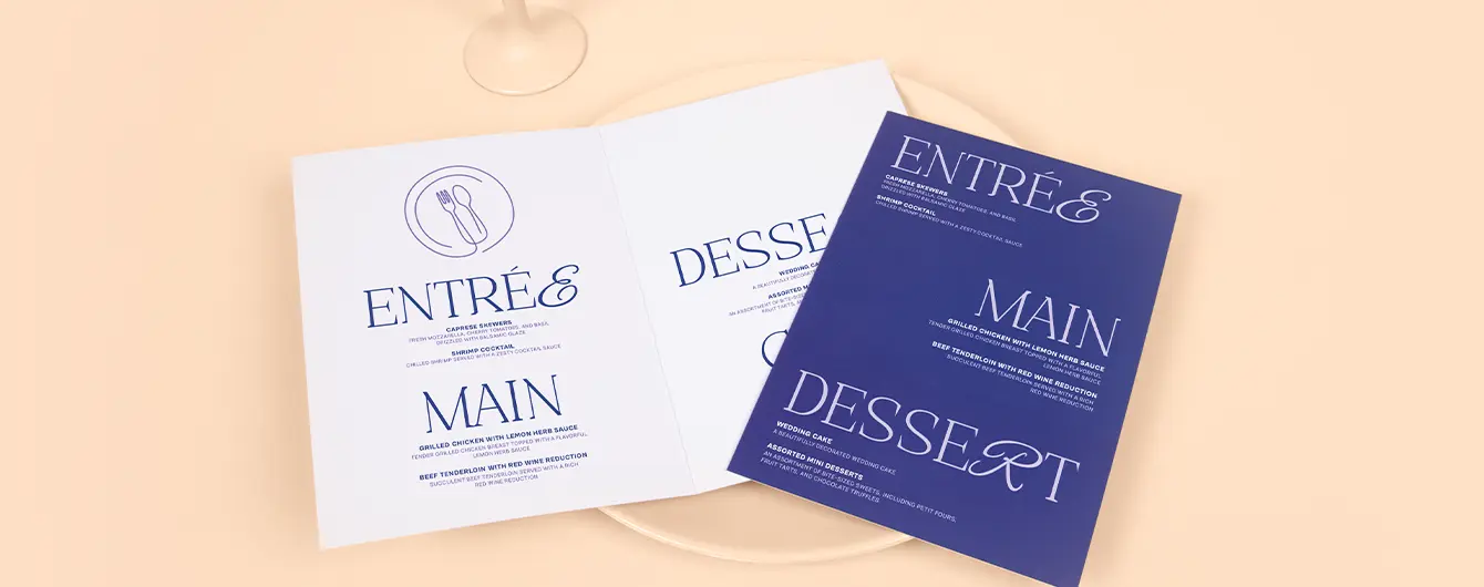 Wedding Menus