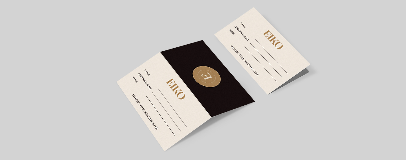 Folded Appointment Cards