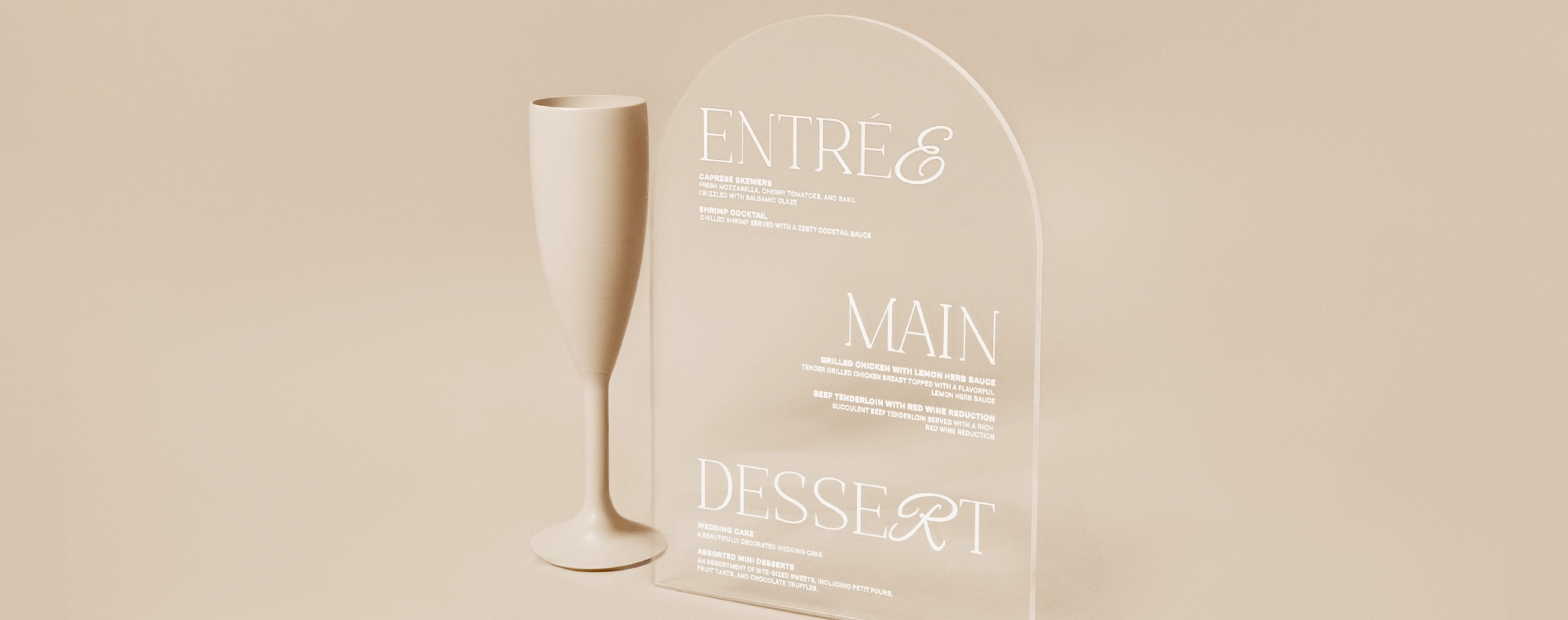 Wedding Acrylic Signs