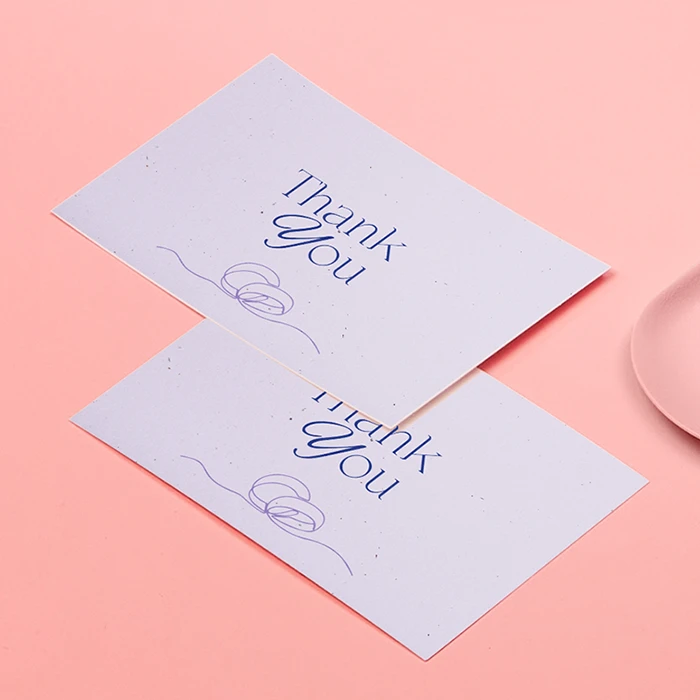 Custom Wedding Thank You Cards