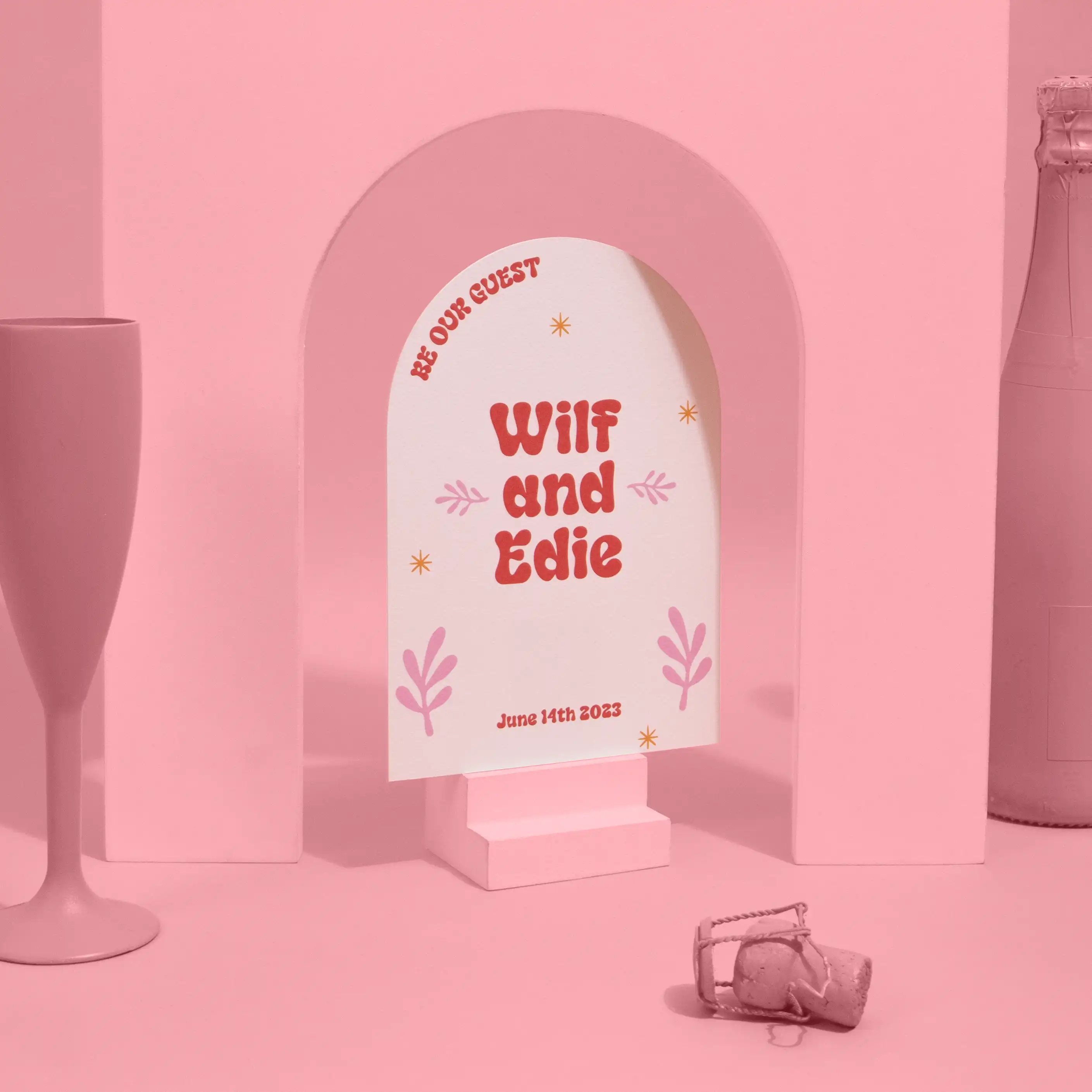 Arch Wedding Invites