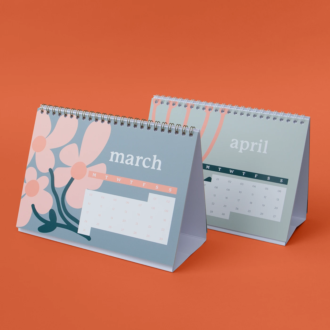 Personalised Desk Calendars Customise with a Photo or Branding