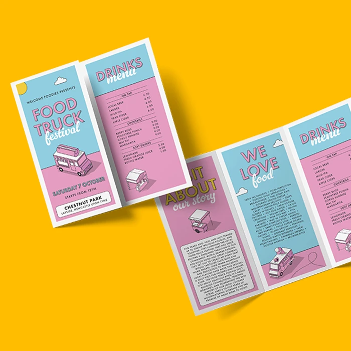 Folded Flyer Printing