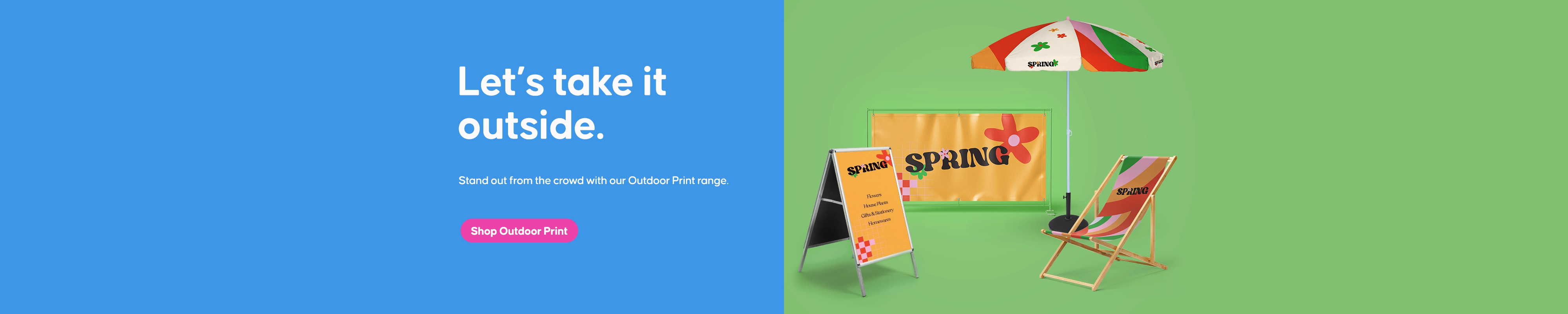Shop our Outdoor Print range