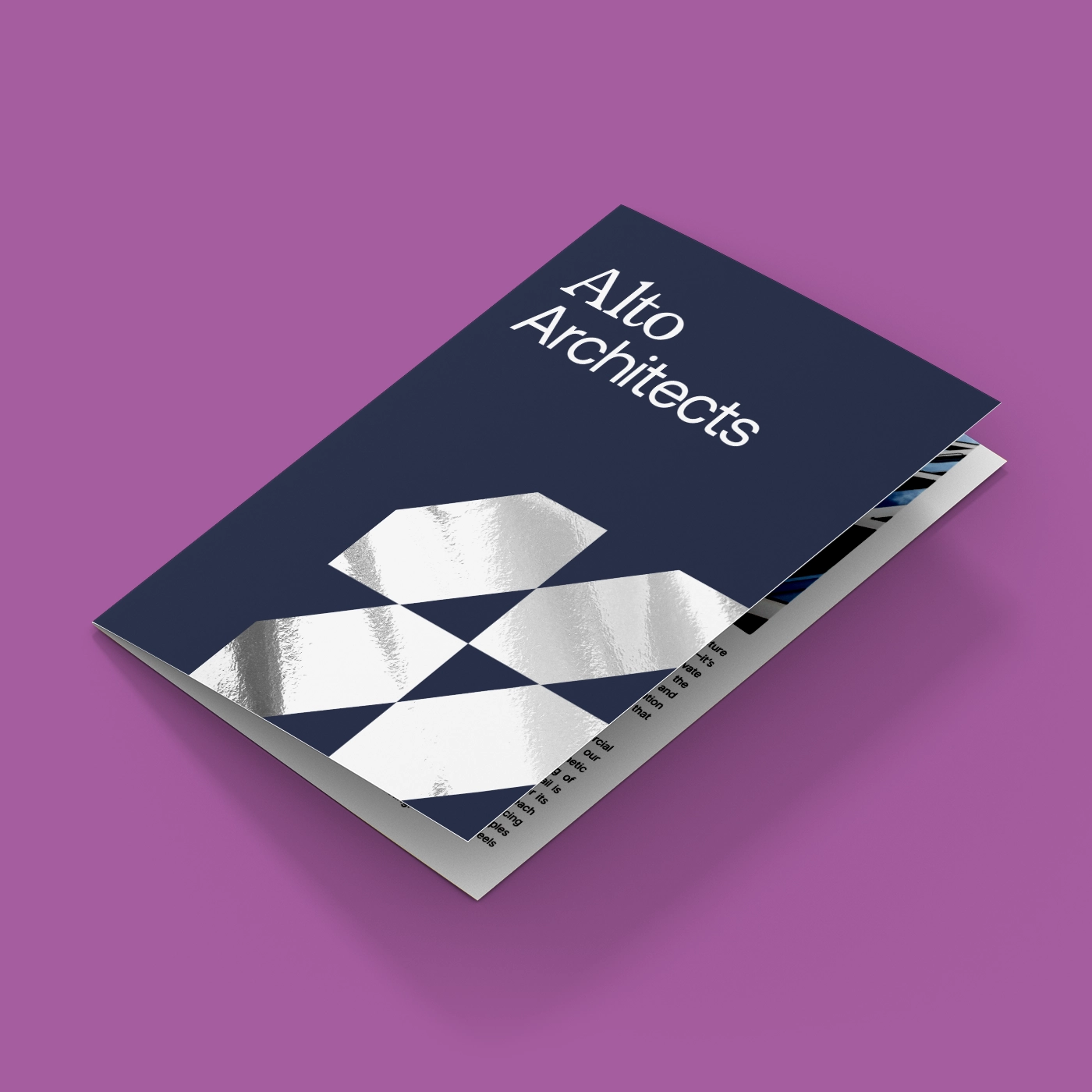 Foiled Folded Leaflets