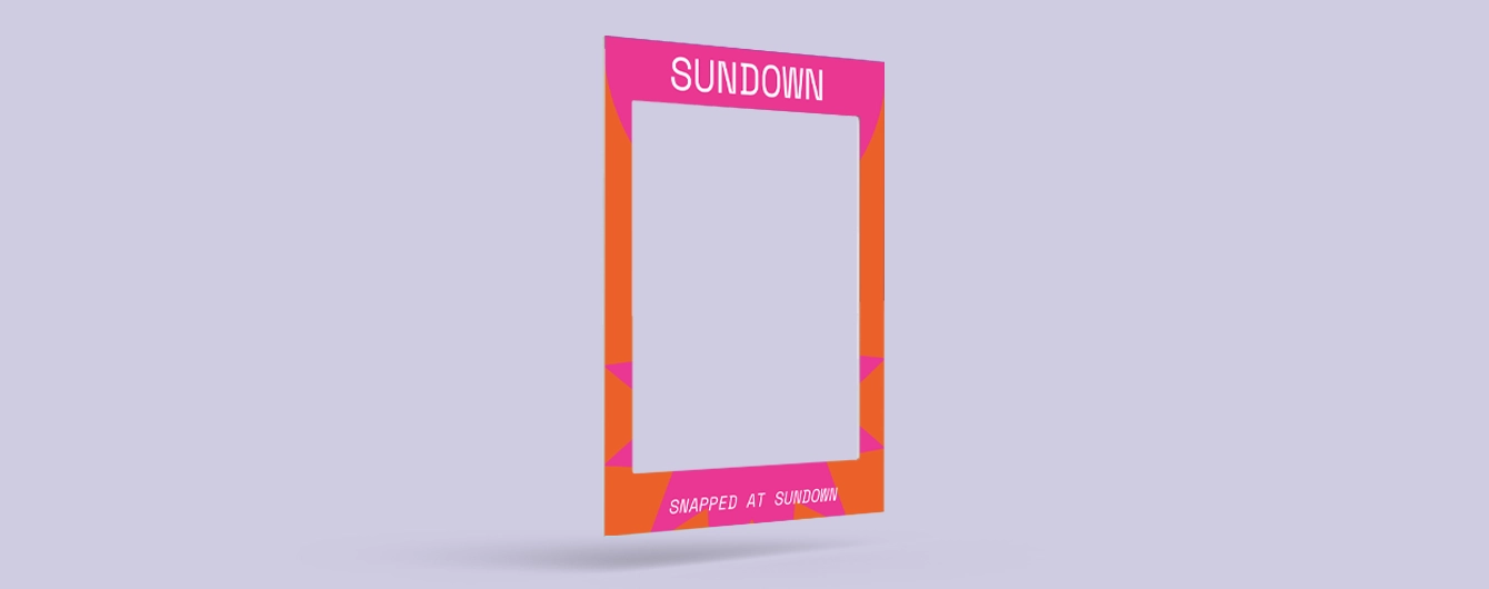 Festival Selfie Frame