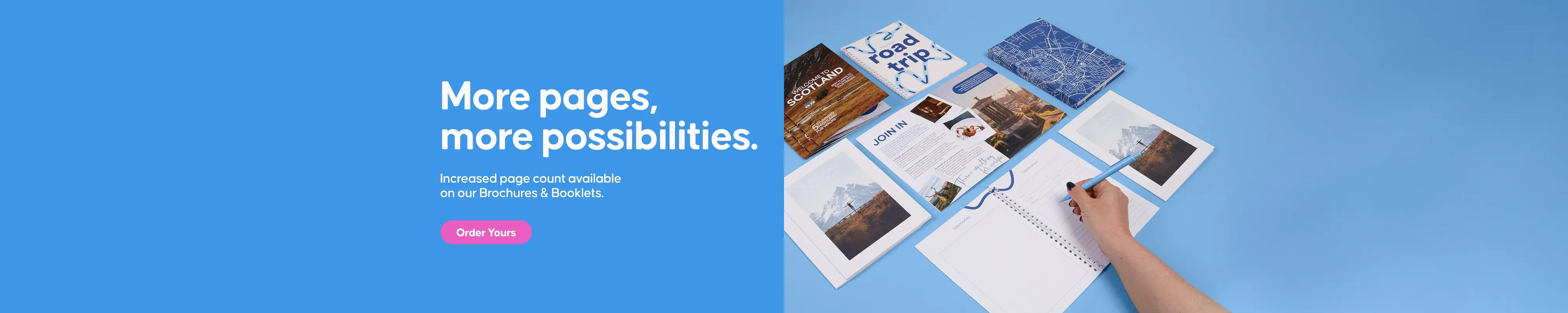 More pages, more possibilities.