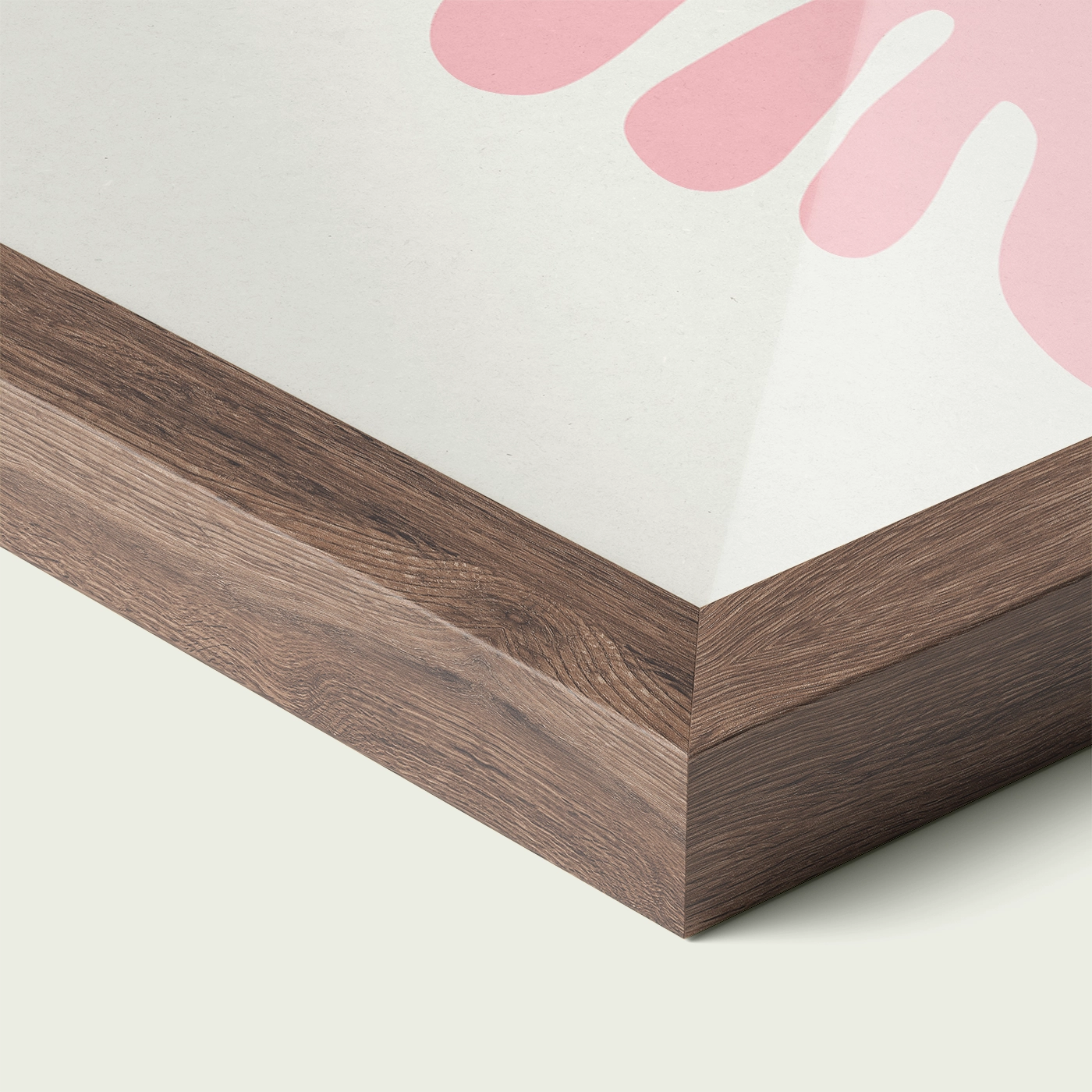 Brown Foil Frame Swatch