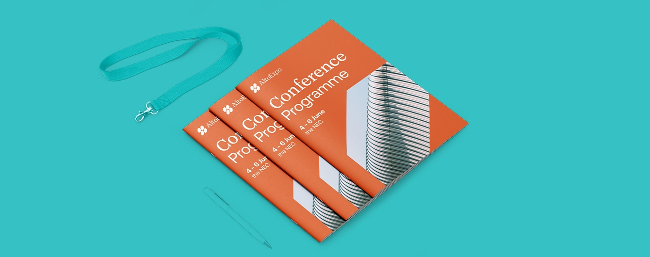 Saddle Stitch Conference Programmes