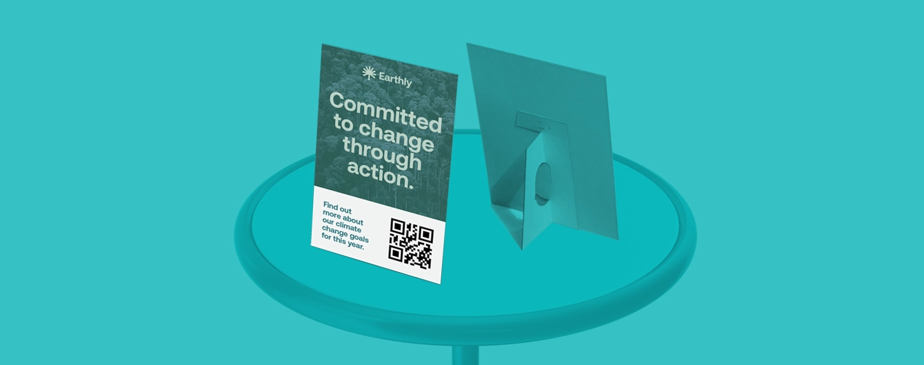 Exhibition Strut Cards
