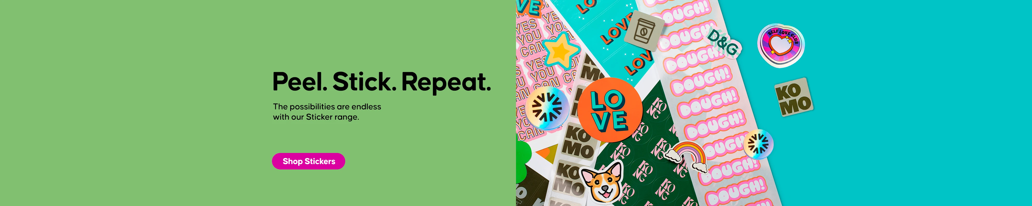 Explore our Sticker range