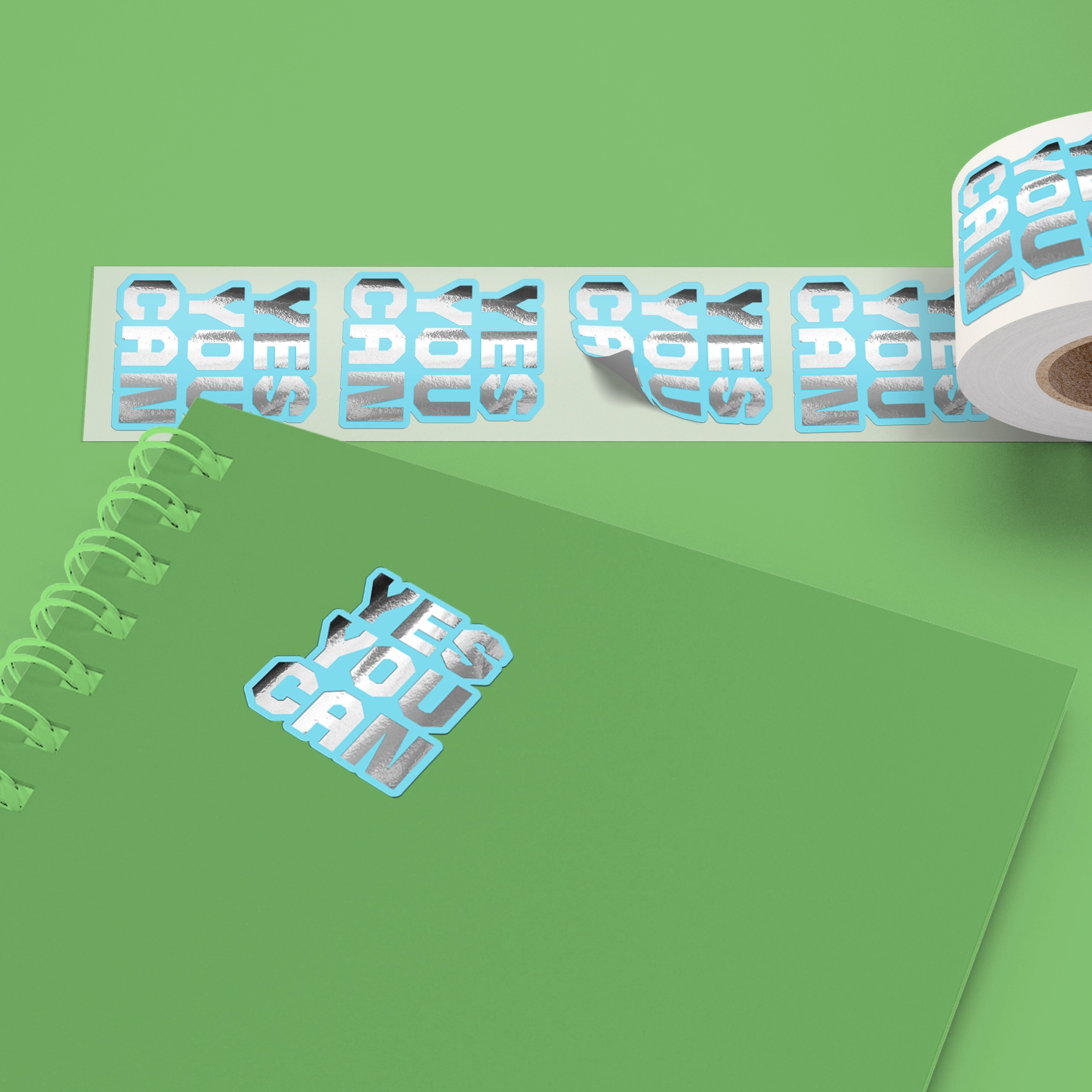 Custom Shape Stickers on a Roll | Stickers | Printed.com
