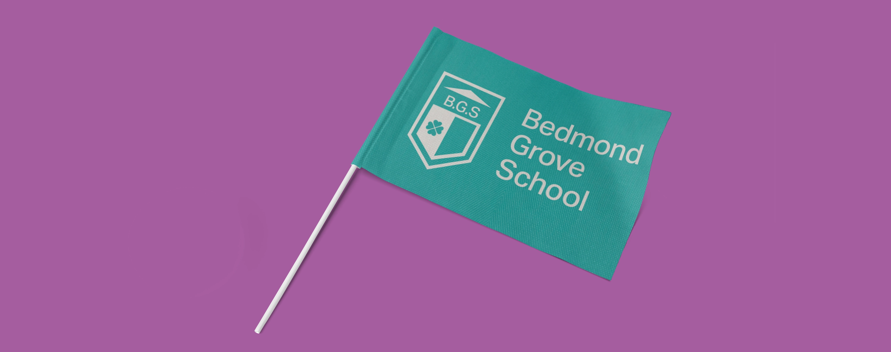Mini flag for education