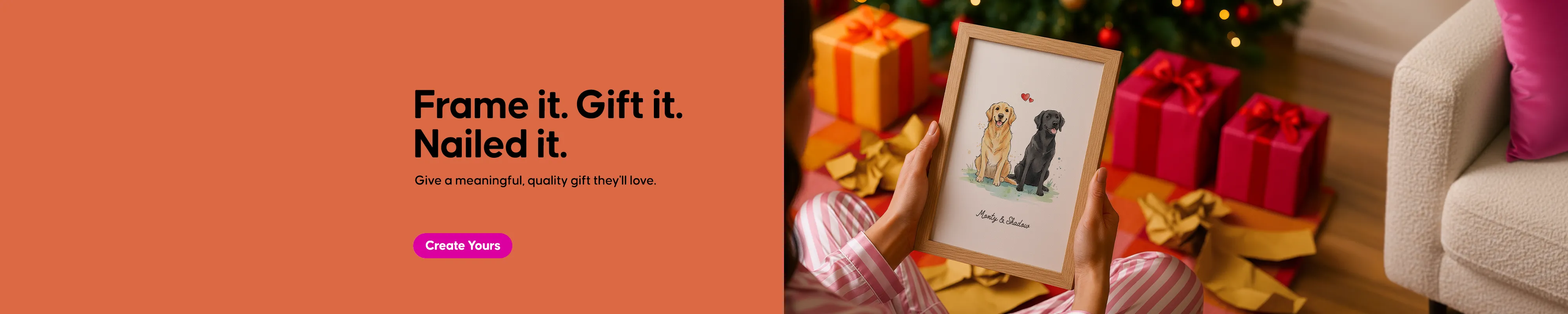 Festive Framed Print