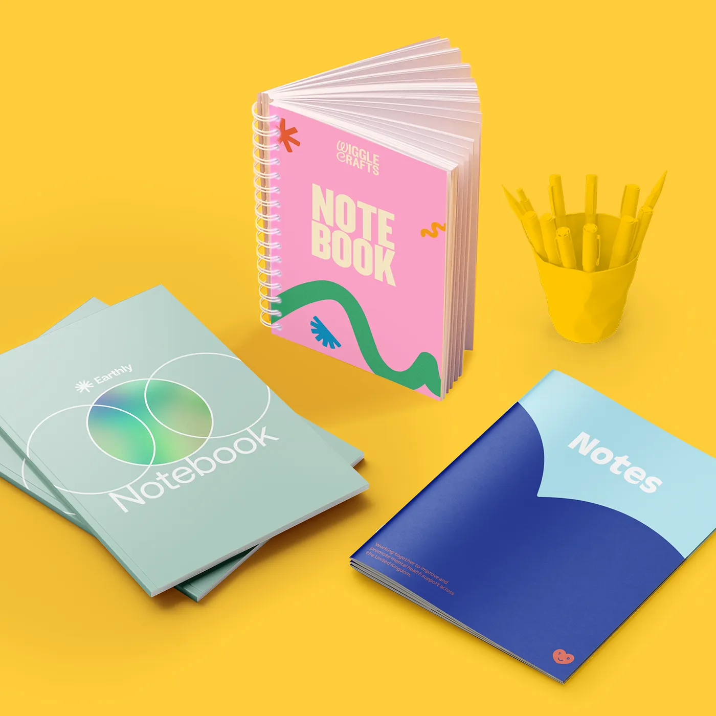 Notebook Lengthwise Custom Notebook Printing | Branded Notebooks | Printed.com