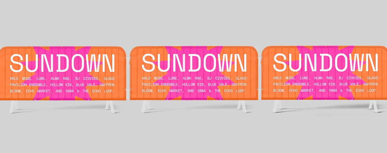 Crowd Barrier Covers