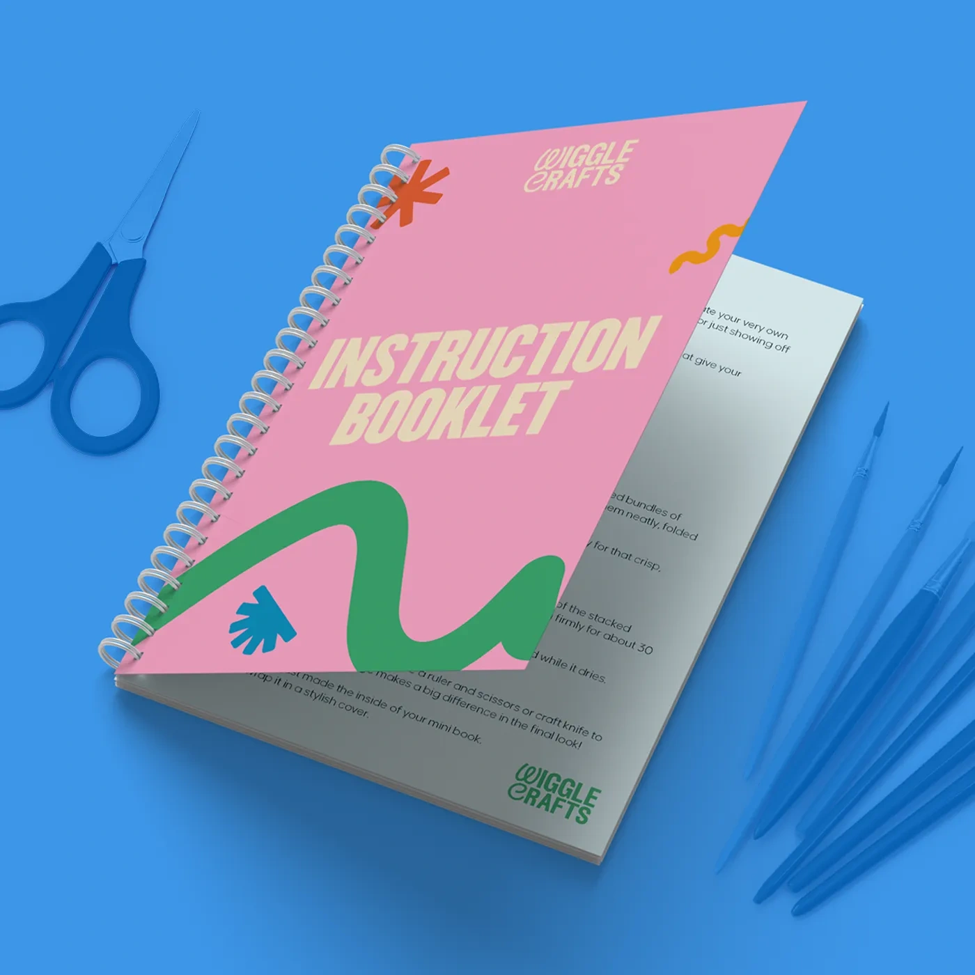 Spiral Bound "Instruction Booklet" Manual
