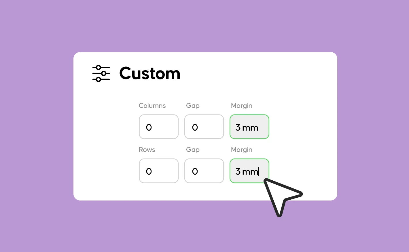 Adding guide lines in Canva
