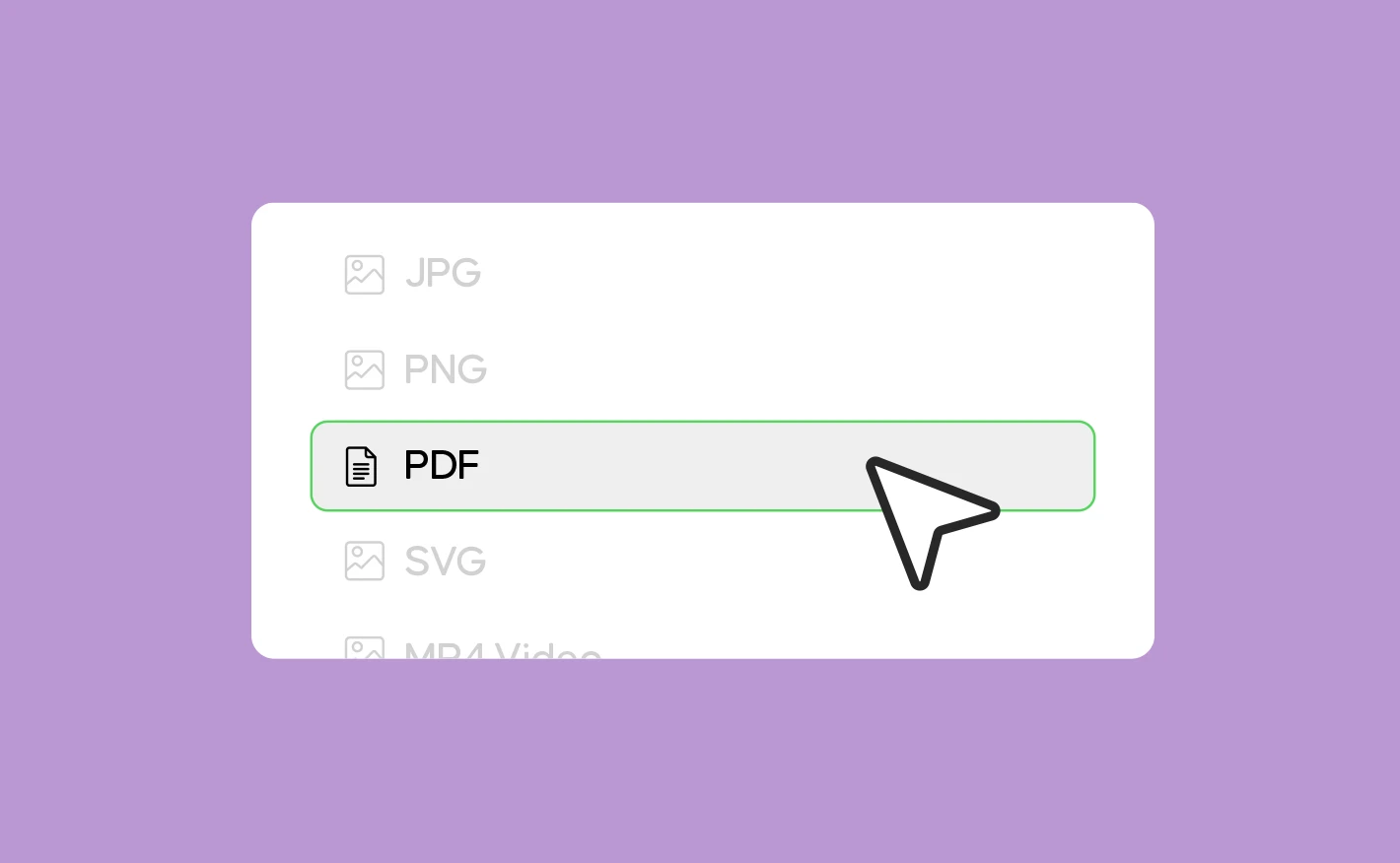 PDF printing in Canva