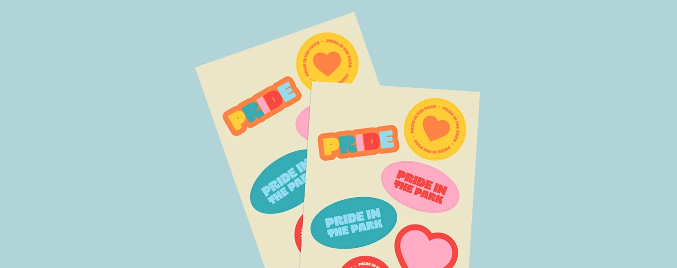 Custom Shape Sticker Sheets