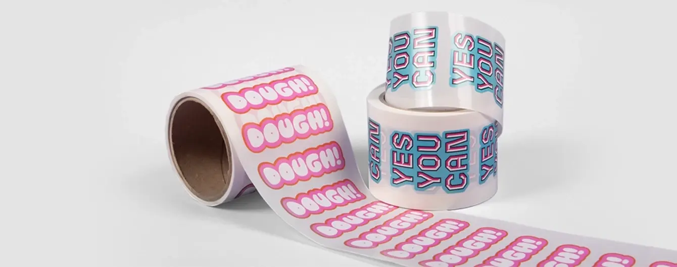Custom Shape Sticker Rolls