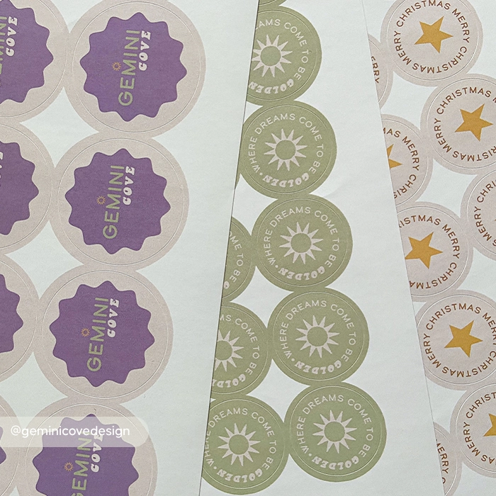 Round Sticker Sheets