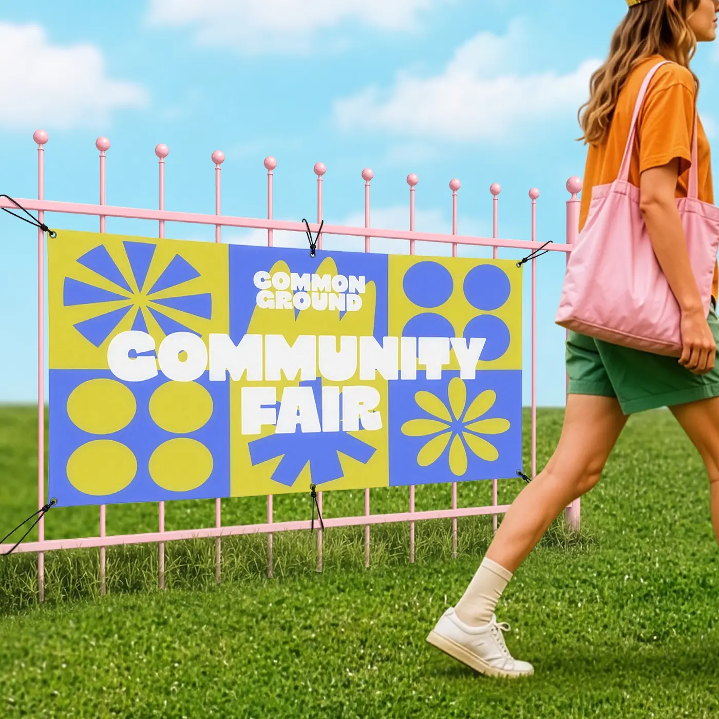 "Community Fair" PVC Banner
