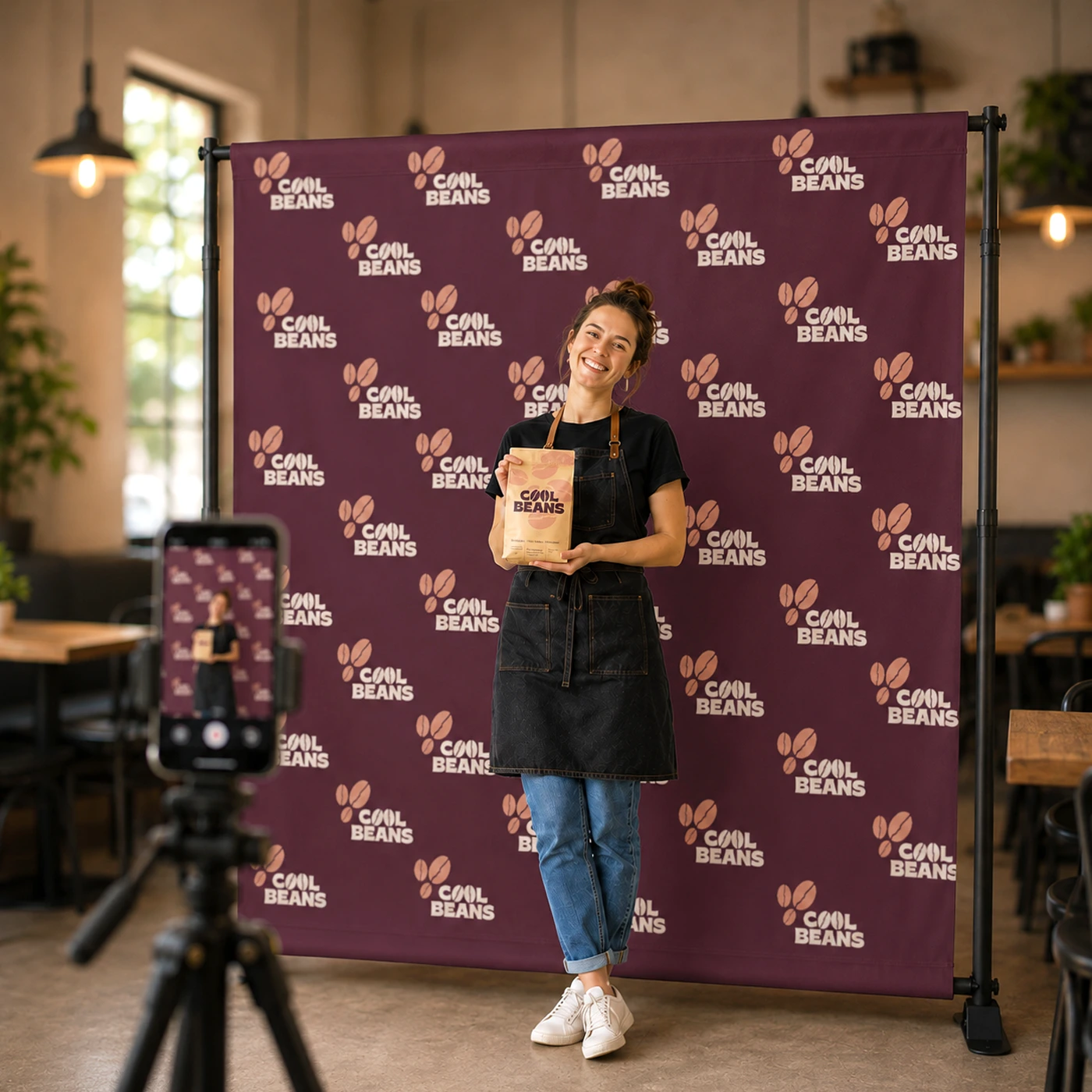Step and Repeat Banner