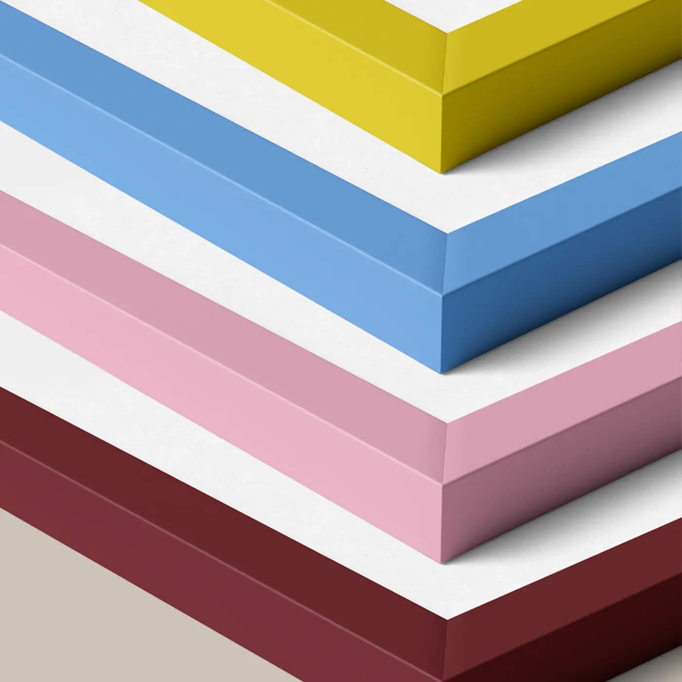 Frame bold colours
