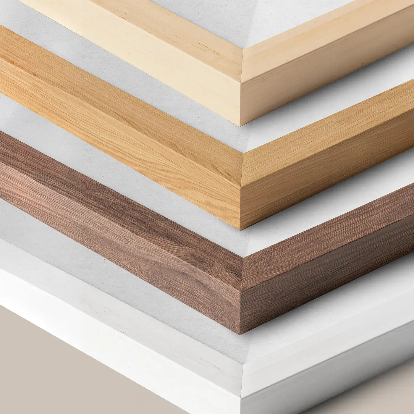 Wood frame colours.