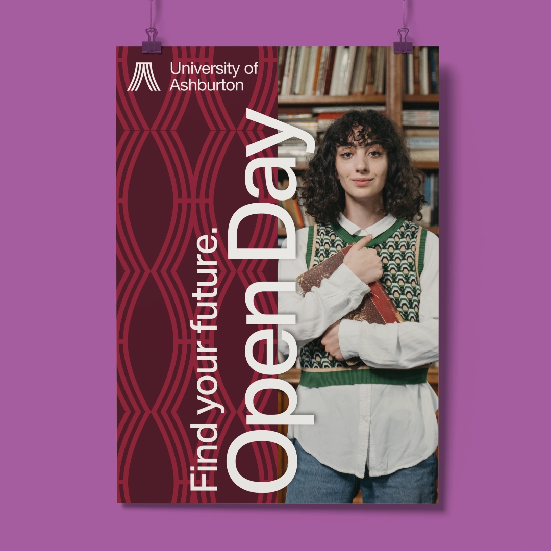 A0 open day education Poster.