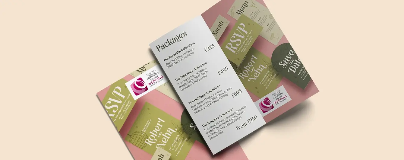 Wedding Stationer - Leaflets and Flyers