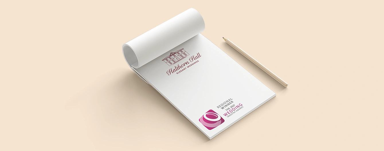 Wedding Venue Notepads
