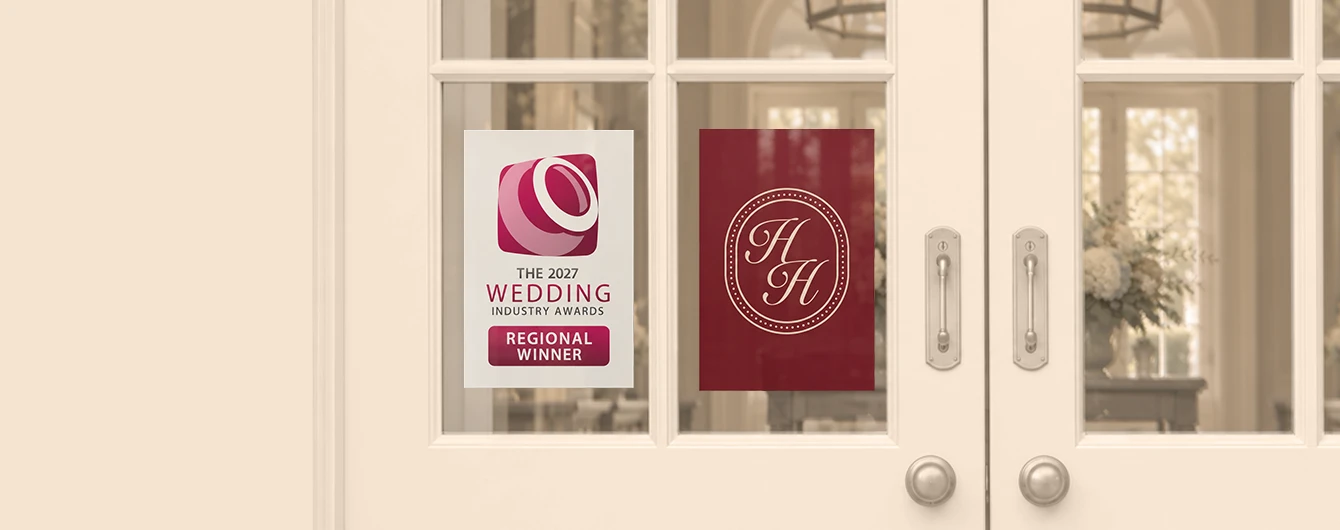 Wedding Venue Window Vinyl